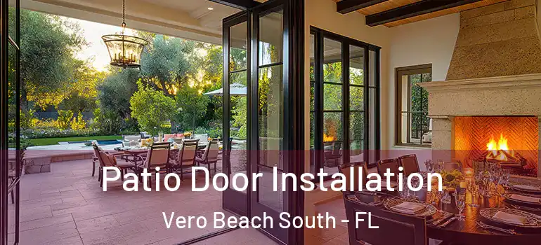 Patio Door Installation Vero Beach South - FL