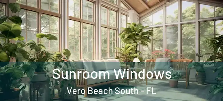 Sunroom Windows Vero Beach South - FL